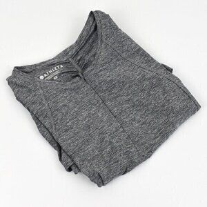 Athleta Sleeveless Cycling Top w/pocket Size XS Color Grey Gently Used Condition